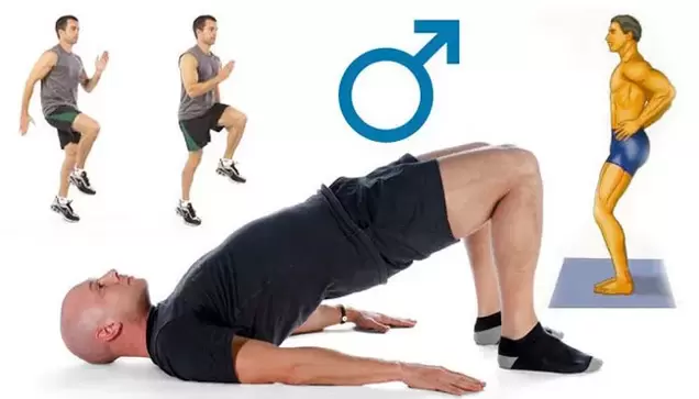 L'esercizio fisico aiuta un uomo ad aumentare efficacemente la sua potenza