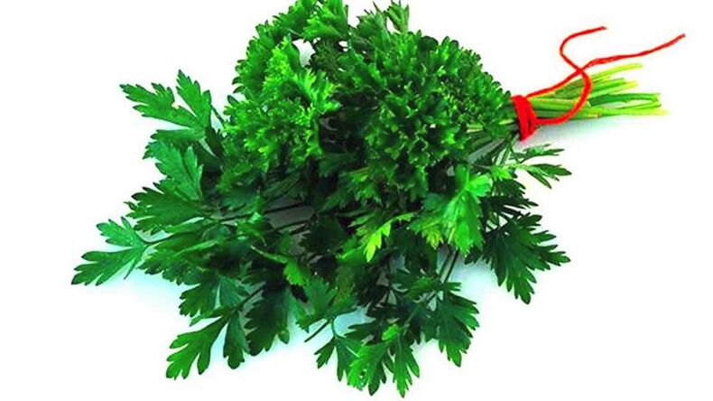 Prezzemolo per aumentare la potenza negli uomini